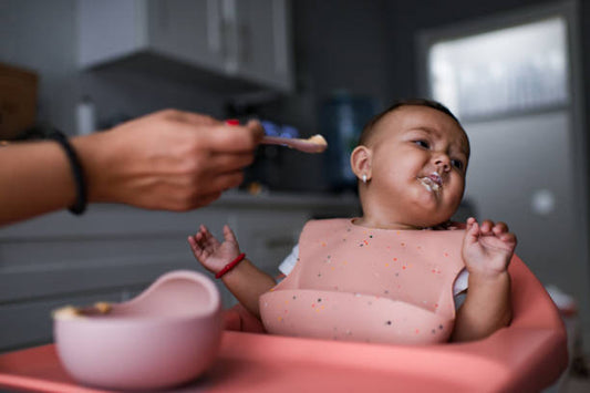 ¿Y si mi bebé no quiere comer?
